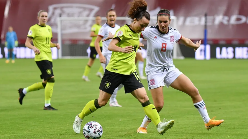 Utkání Španělsko - Česko