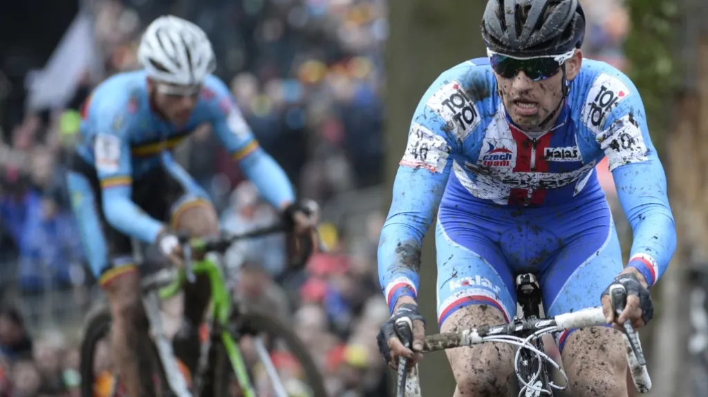 Zdeněk Štybar a v závěsu Sven Nijs