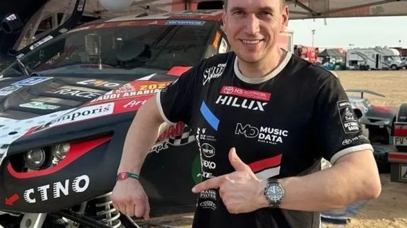 David Křípal jede s francouzským pilotem ojedinělý Dakar