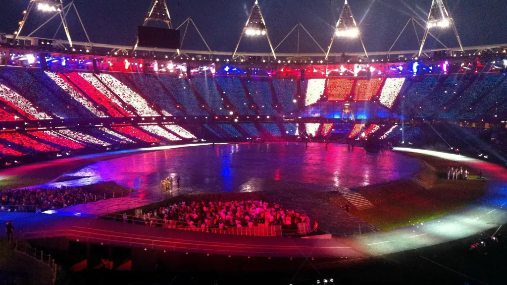 Zkouška olympijského zahájení