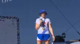 Davy lidí přivítaly na Olympijském festivalu Kateřinu Siniakovou