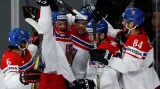 Radost českých hokejistů