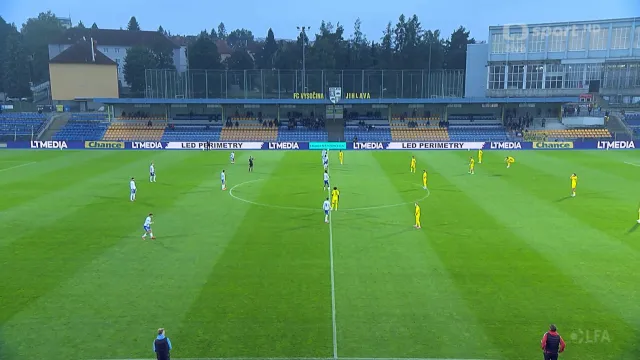 Sestřih utkání Vysočina Jihlava – Baník Ostrava B