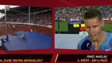Maslák: Za český rekord jsem rád, ale čtvrté místo mě mrzí