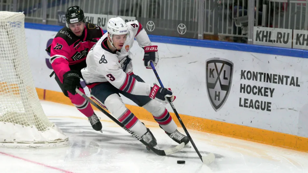 Ronald Knot v utkání KHL