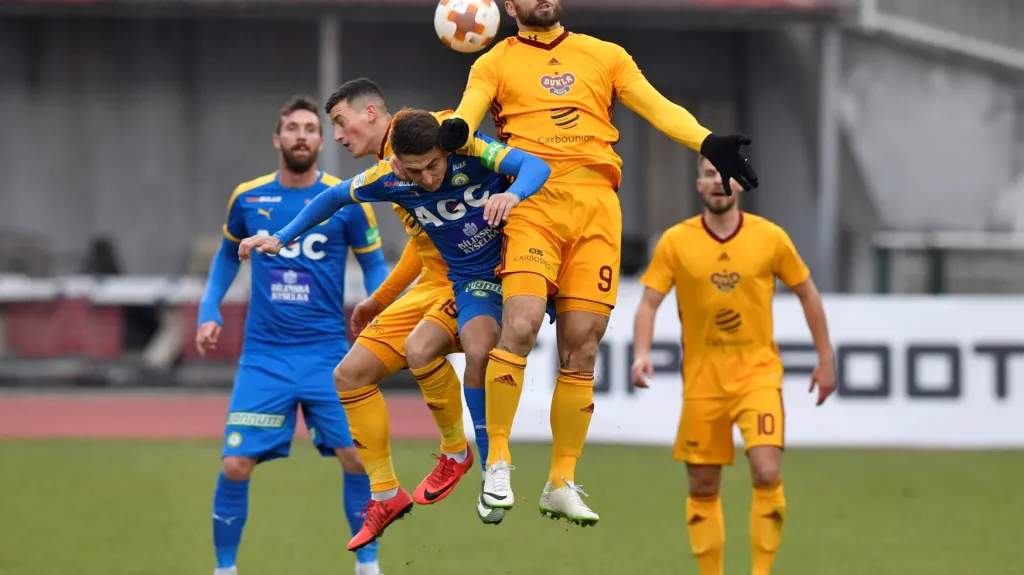 Utkání Dukla Praha - Teplice