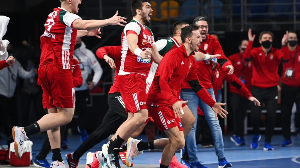 Radost maďarských házenkářů