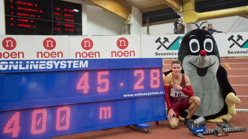Maslák ozdobil domácí šampionát nejlepším letošním světovým časem