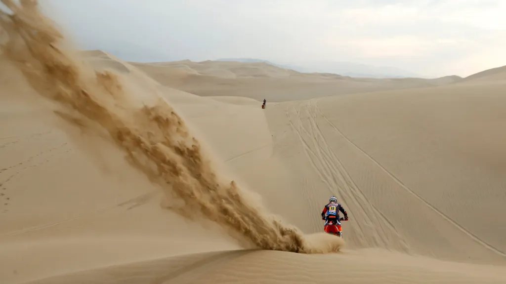 Antoine Meo na Rallye Dakar