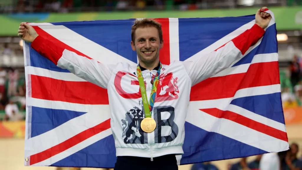 Jason Kenny se zlatou medailí na OH v Riu de Janeiro