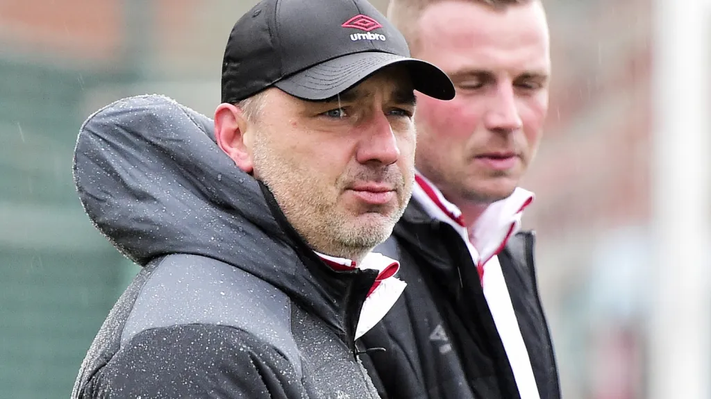 Trenér Slavie Jindřich Trpišovský