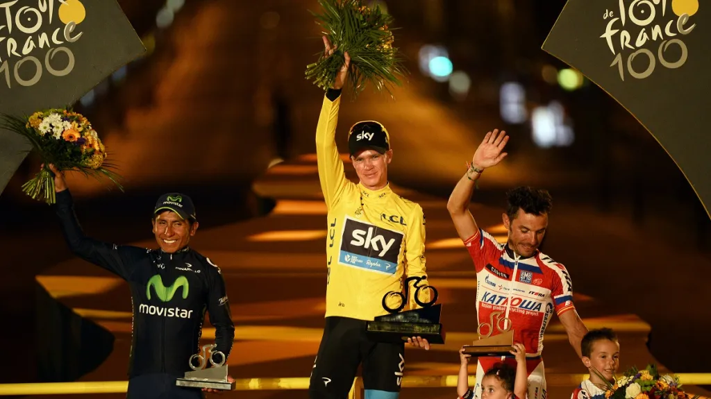 Chris Froome vyhrál 100. ročník Tour de France 
