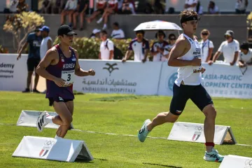 Moderní pětibojař Marek Lukeš na SP v Alexandrii