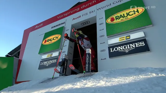 Vítězný obří slalom Julie Scheibové na SP v Semmeringu
