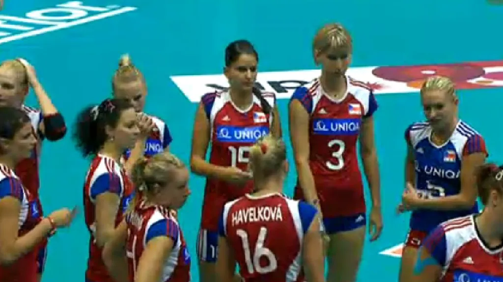České volejbalistky