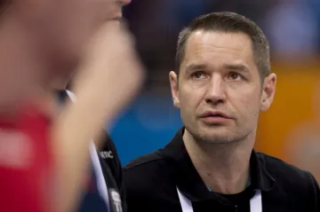 Trenér českých házenkářů Jan Filip