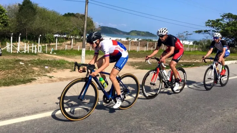 Martina Sáblíková při tréninku v Brazílii