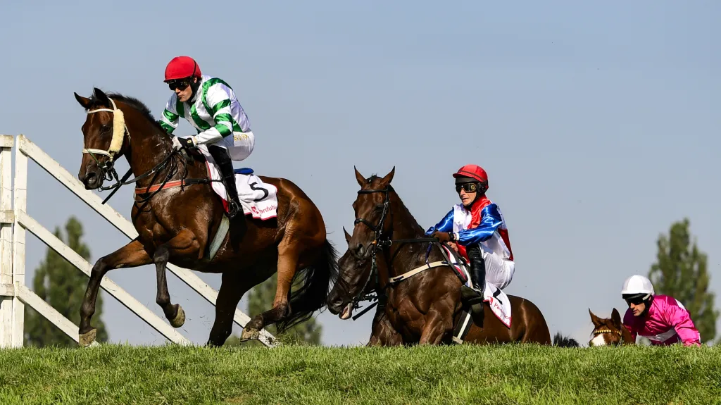 Theophilos s Josefem Bartošem na Irské lavici