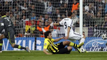 Karim Benzema v zakončení