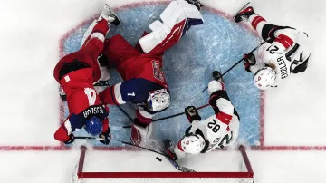 Záznam utkání hokejistek Česko – Švýcarsko