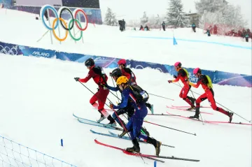 Finálový závod skialpinismu
