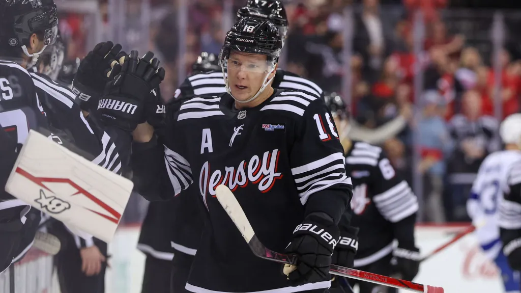 Ondřej Palát slaví gól