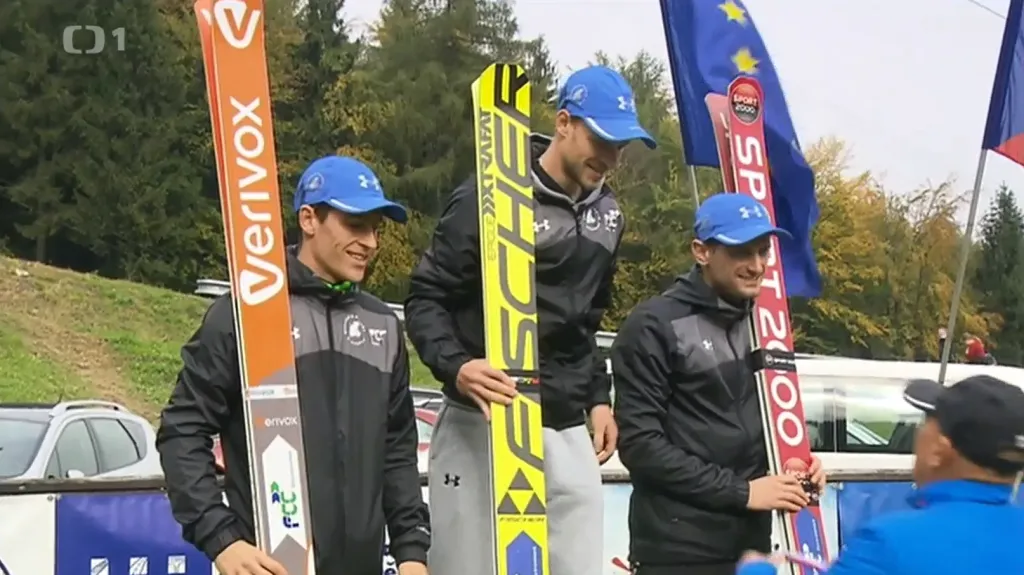 Koudelka je letní mistr republiky ve skocích na lyžích