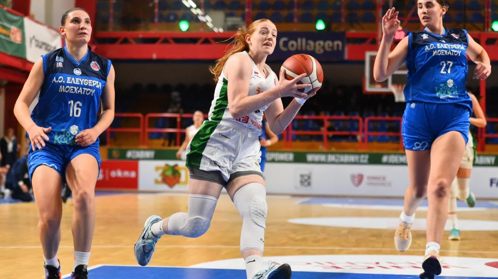 Utkání Žabiny Brno – Eleftheria Moschato