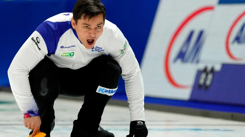 Skip českého týmu Lukáš Klíma