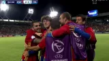 Gól v utkání Španělsko U21 - Itálie U21: Níguez - 2:1 (65. min.)