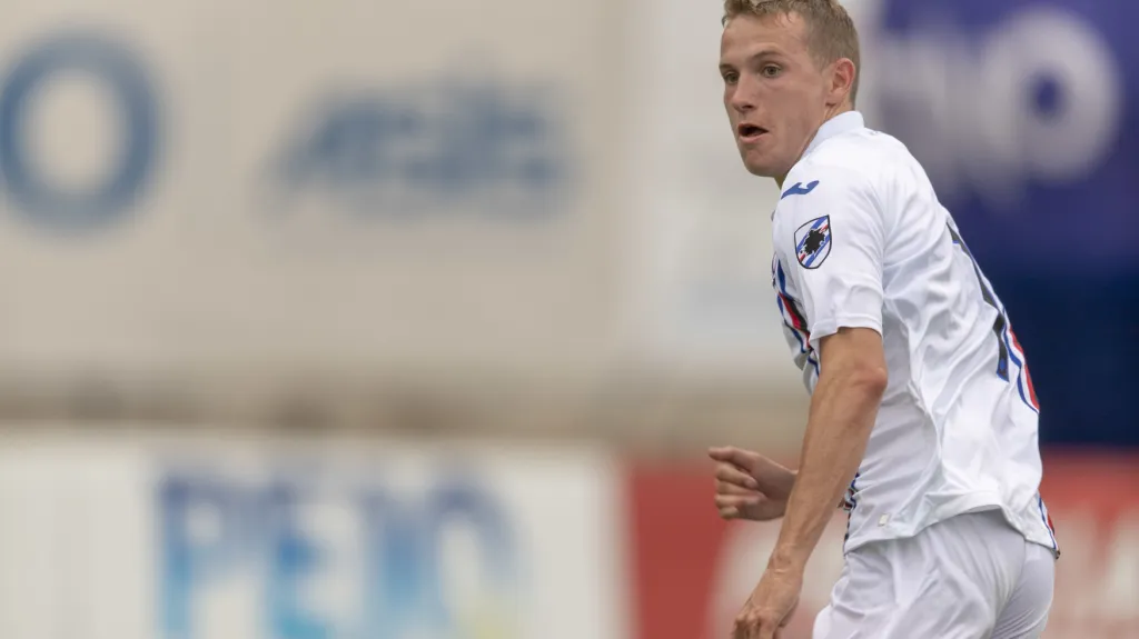 Jakub Jankto v dresu Sampdorie