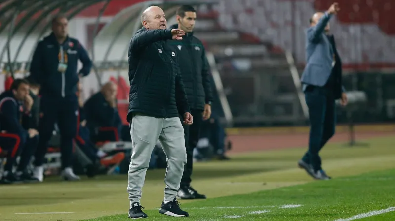 Trenér Liberce Pavel Hoftych