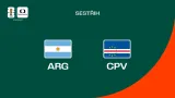 Sestřih utkání Argentina – Kapverdy