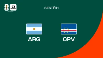 Sestřih utkání Argentina – Kapverdy