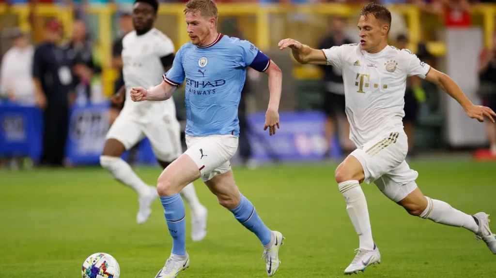 Utkání Manchester City – Bayern Mnichov