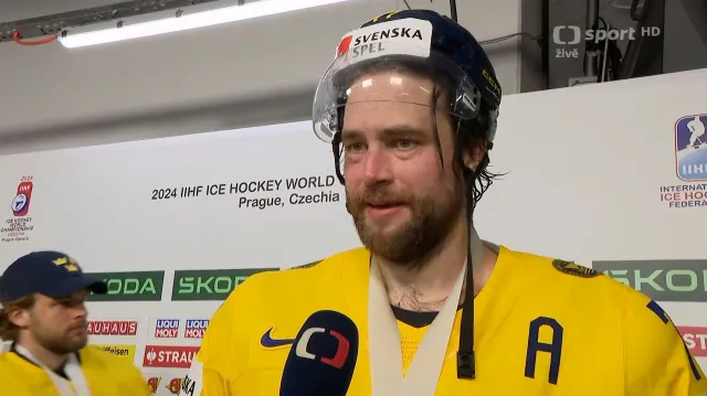 Hedman: Bronz je pěkný, ale pro ten jsme si původně nepřijeli