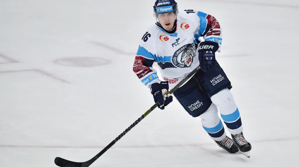 Marek Kvapil v dresu Liberce