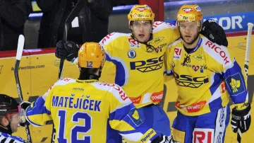 Radost hokejistů Zlína