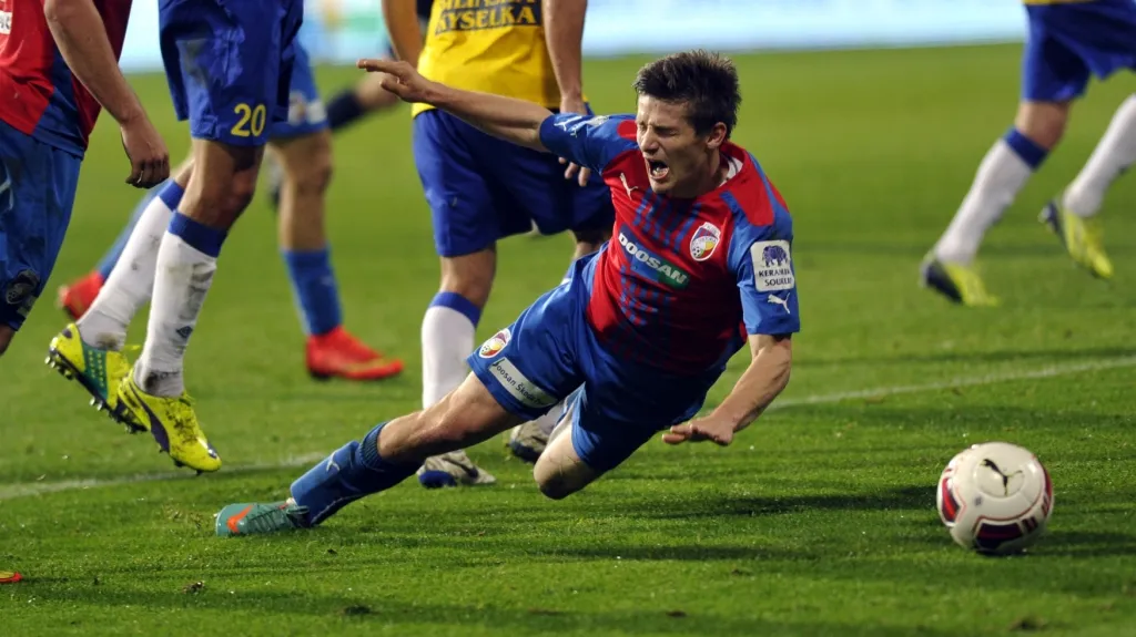 Václav Pilař v plzeňském dresu