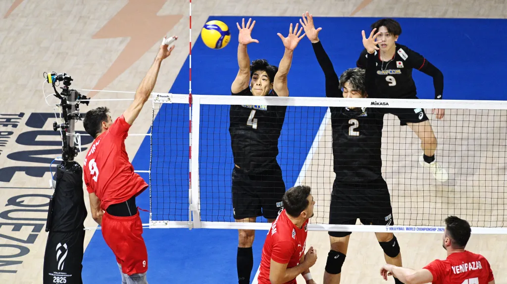 Utkání Japonsko – Turecko 