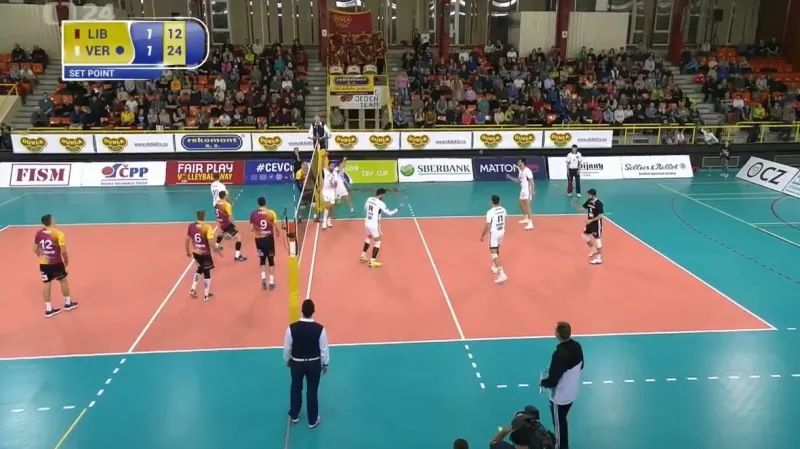 Volejbalisté Liberce vstoupili do osmifinále poháru CEV prohrou s Veronou