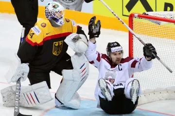 Utkání Německo - Lotyšsko