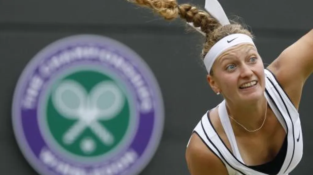 Petra Kvitová na Wimbledonu