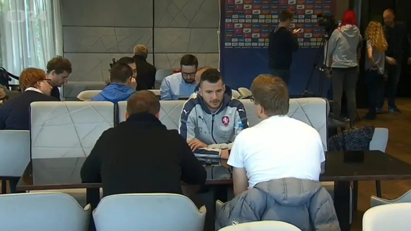 Národní tým se takticky připravoval na duel s Norskem