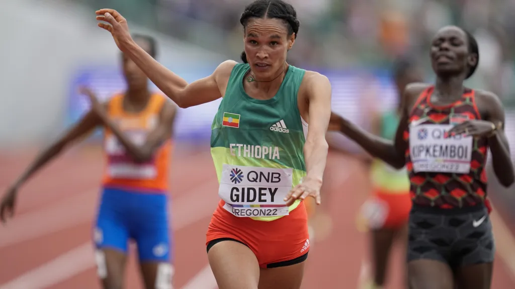 Vítězná Letesenbet Gideyová