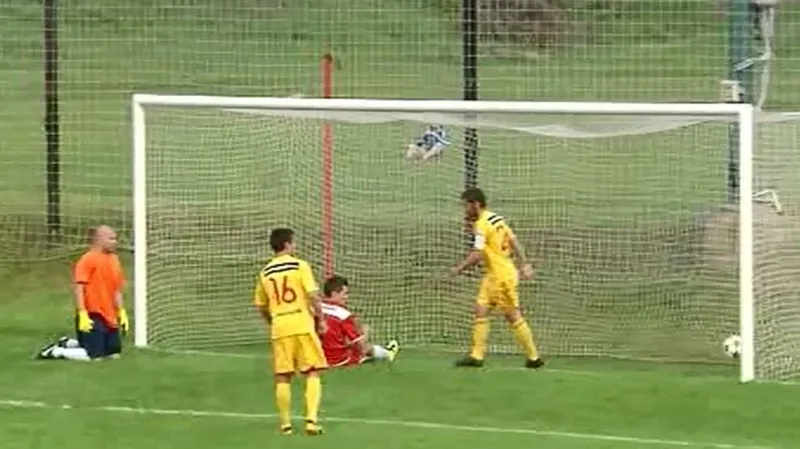 Sestřih utkání 2. kola Poháru České pošty Štěchovice - Dukla Praha