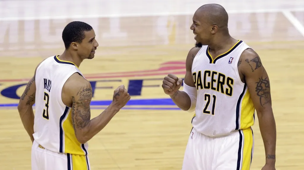 Slavící hráči Indiany