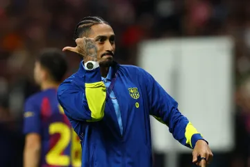 Raphinha po zápase Barcelony s Atléticem