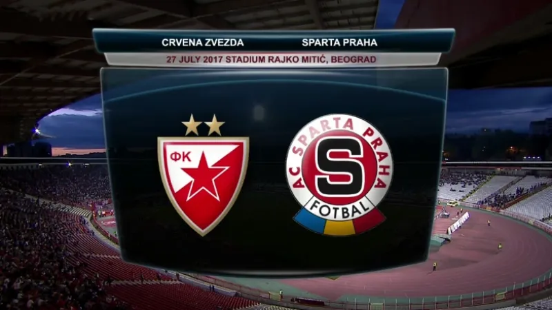 Sestřih utkání CZ Bělehrad - Sparta