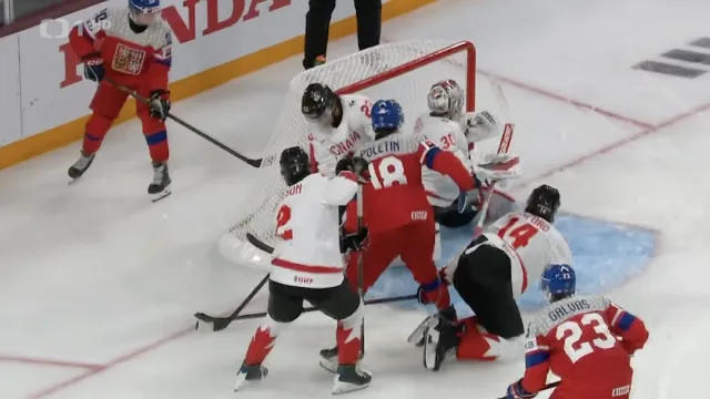 Hokejové juniory čeká semifinále MS s Kanadou